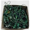 Image 1 : 5 STRINGS OUTDOOR LIGHTS & SPARE BULBS - ESTATE