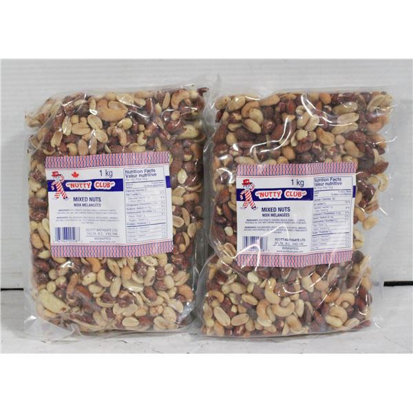 TWO KG NUTTY CLUB MIXED NUTS