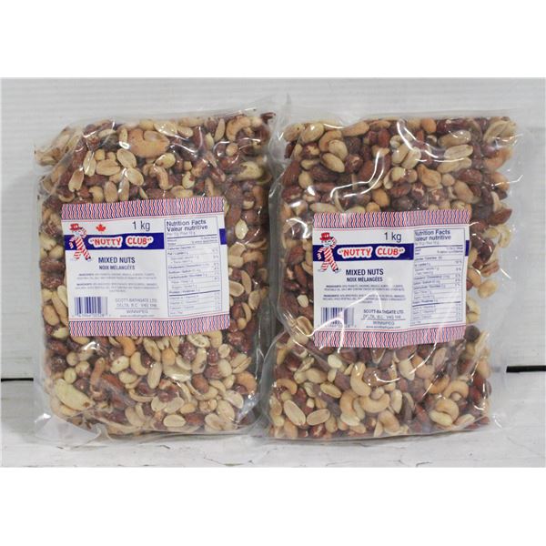 TWO KG NUTTY CLUB MIXED NUTS