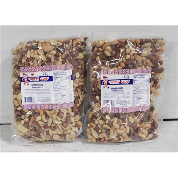 TWO KG NUTTY CLUB MIXED NUTS
