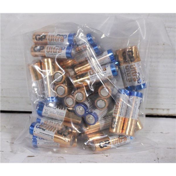 40 AA ALKALINE BATTERIES