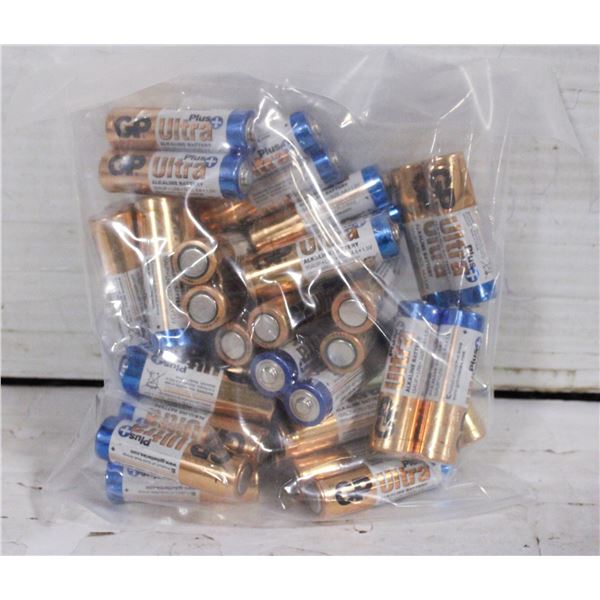 40 AA ALKALINE BATTERIES