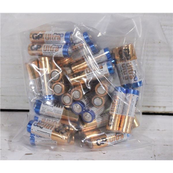40 AA ALKALINE BATTERIES
