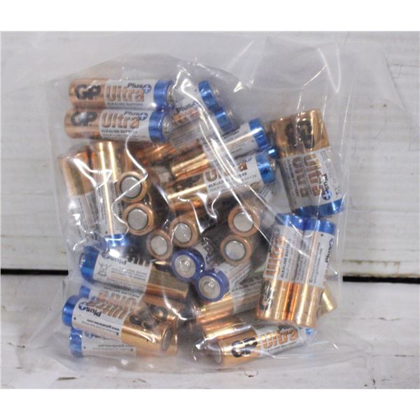 40 AA ALKALINE BATTERIES