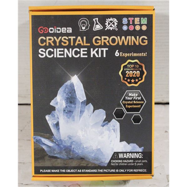 CRYSTAL GROWING SCIENCE KIT
