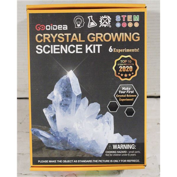 CRYSTAL GROWING SCIENCE KIT