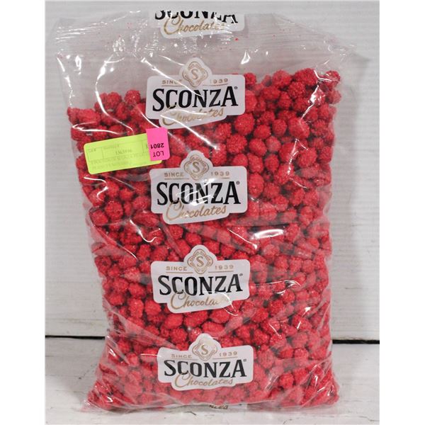 5 POUNDS OF SCONZA PEARLED PEANUTS NO VISIBLE