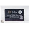 Image 2 : #1344-1.00 CT GRA CERTIFIED ROUND BRILLIANT CUT