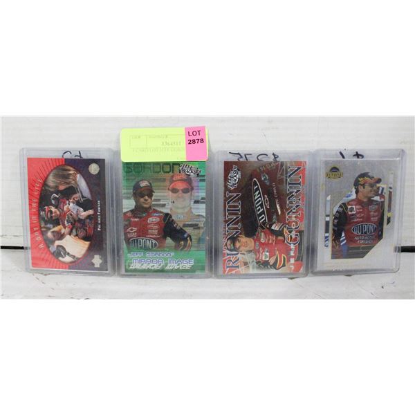4 CARD LOT JEFF GORDON RACING