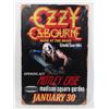 Image 1 : NEW REPLICA CONCERT POSTER OZZY OSBOURNE BARK AT