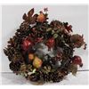 Image 1 : LARGE HANDMADE NATURAL STYLE WREATH