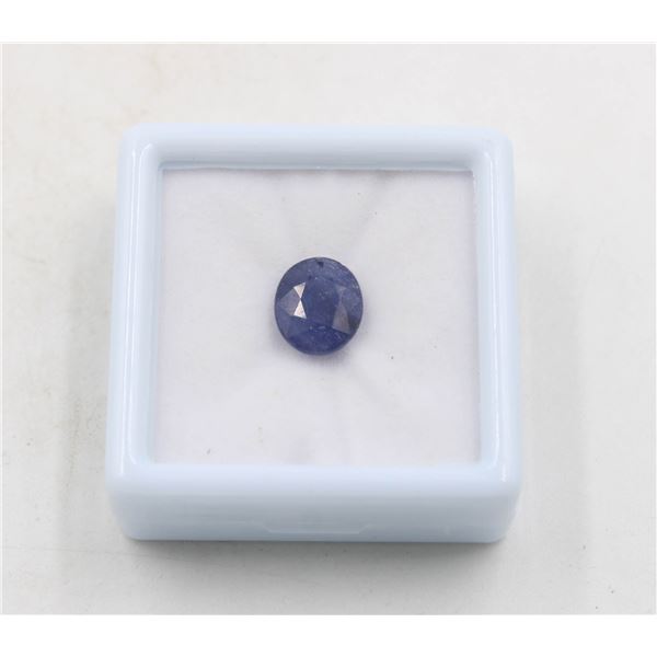 #09-HEATED BLUE SAPPHIRE GEMSTONE 5.10CT