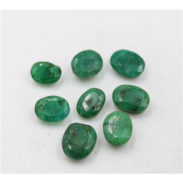 #114-GREEN EMERALD GEMSTONES 44.85 CT