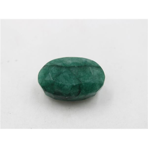 #127-GREEN EMERALD GEMSTONE 114.30 CT