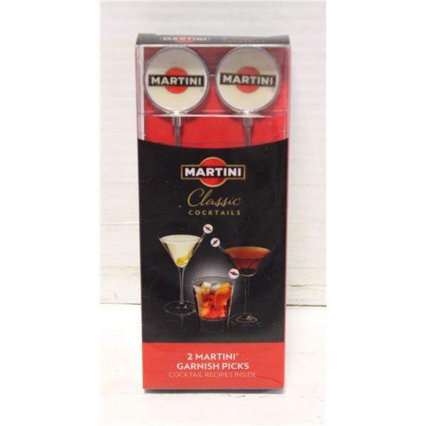 MARTINI GARNISH PICKS SET OF 2