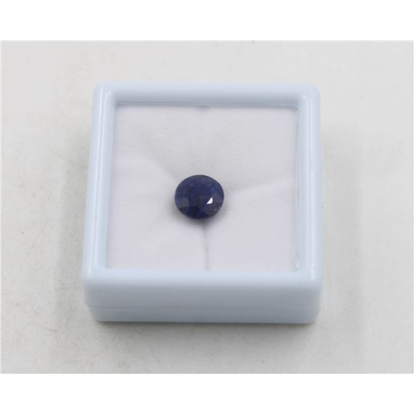 #03-HEATED BLUE SAPPHIRE GEMSTONE  4.50CT