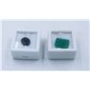 Image 1 : #250-UNTREATED GARNET 4.16 CT & EMERALD 8.20CT