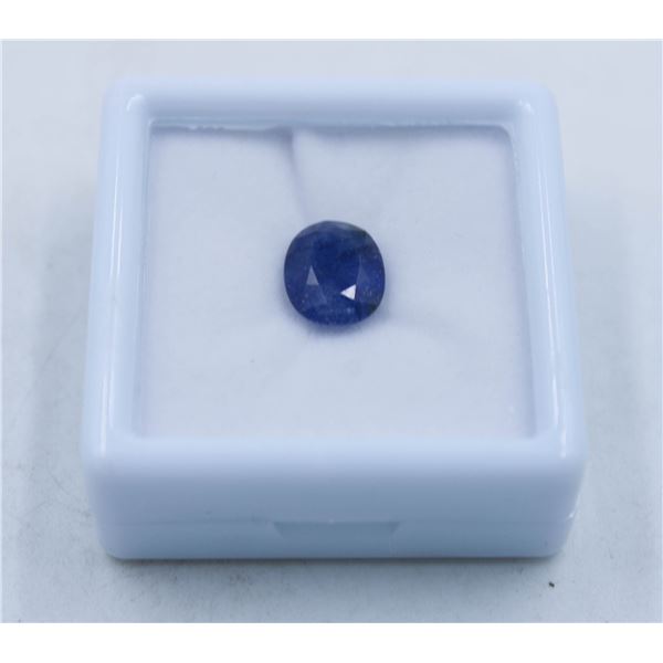 #17-HEATED BLUE SAPPHIRE GEMSTONE 4.90 CT