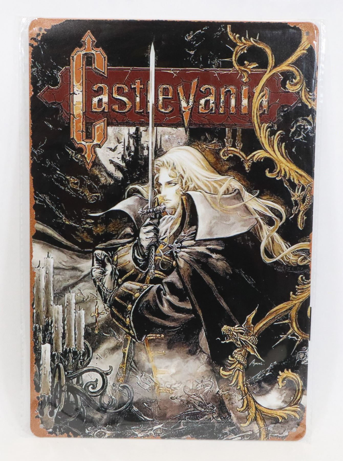 Castlevania Sign NEW CASTLEVANIA THEME ART METAL SIGN