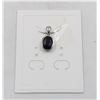 Image 1 : #173-HEATED BLUE SAPPHIRE GEMSTONE   PENDANT