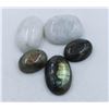 Image 1 : #97-NATURAL LABRADORITE & MOONGEMSTONES 106.05CT