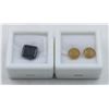 Image 1 : #267-HEATED YELLOW SAPPHIRE 5.15 CT & ONYX  5.80 C