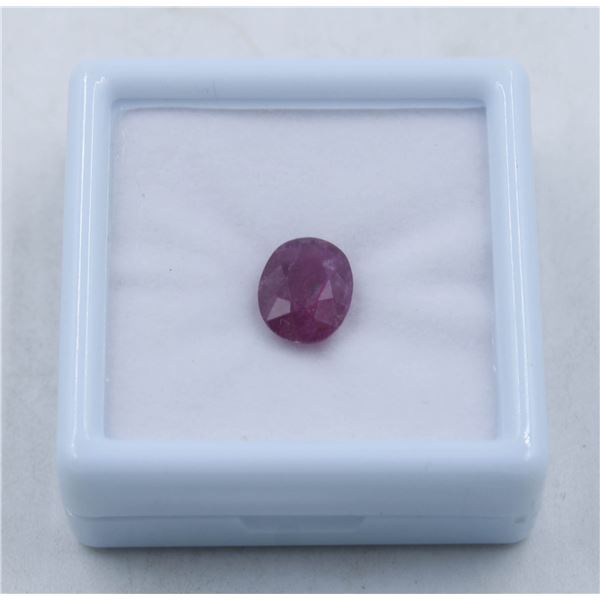 #27-HEATED RUBY GEMSTONE 4.10CT