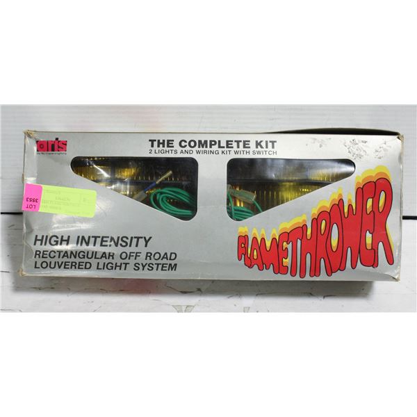 NEW ARIS FLAMETHROWER OFFROAD AMBER/