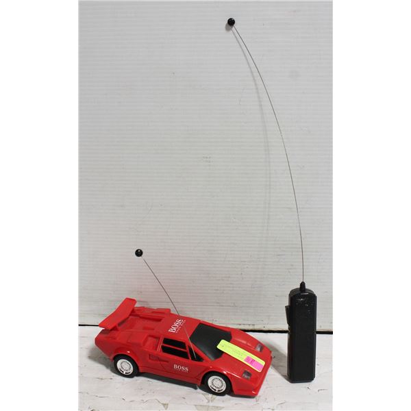 VINTAGE HUGO BOSS REMOTE CONTROL CAR