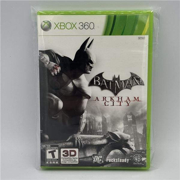 CERTIFIED REFURBISHED XBOX 360 BATMAN ARKHAM CITY