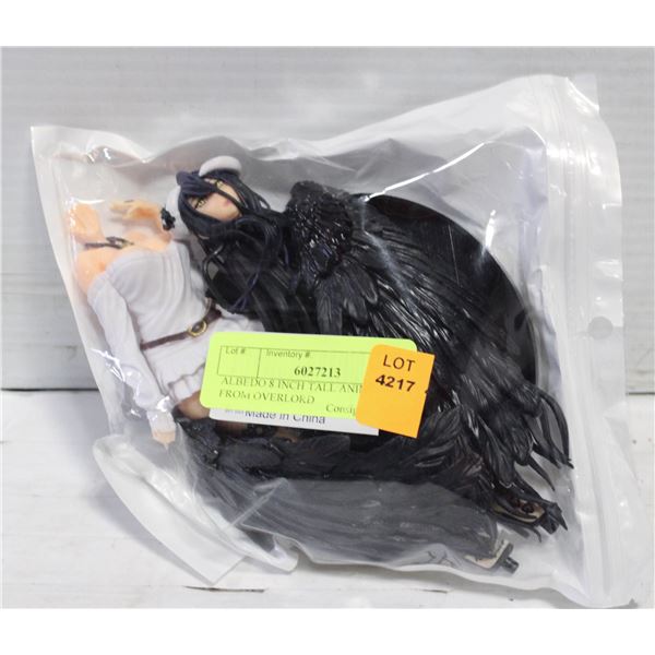 ALBEDO 8 INCH TALL ANIME FIGURE FROM OVERLORD