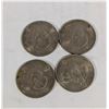 Image 1 : x4 1971 REPUBLIC OF KENYA 1 SHILLING COINS, BU