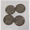 Image 2 : x4 1971 REPUBLIC OF KENYA 1 SHILLING COINS, BU
