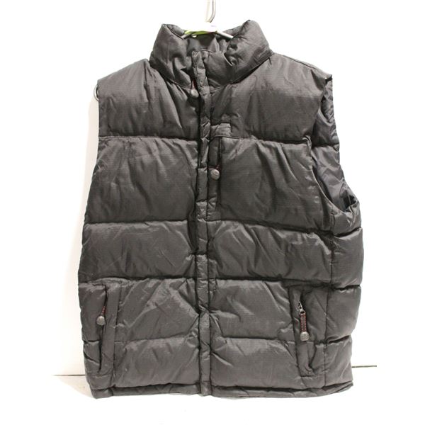 MENS M DOWN FILLED GOTCHA GLACIER REVERSIBLE VEST