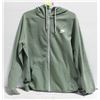 MENS L NIKE ZIPPER HOODIE GREEN