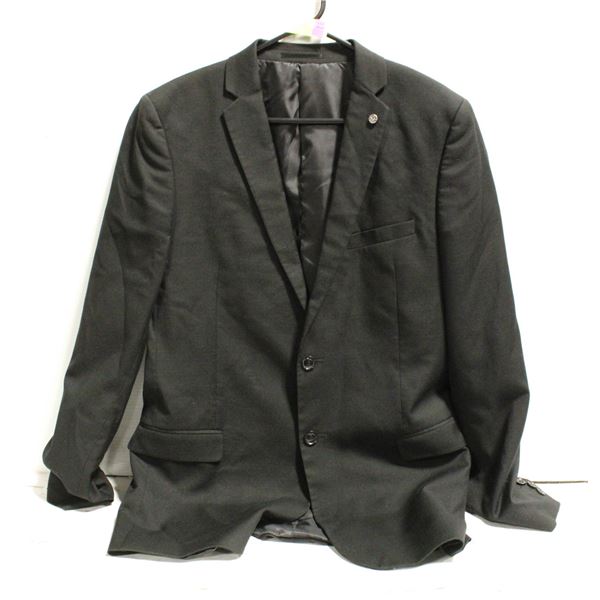 MENS L TIP TOP TAILORS GRAFTON BLACK SUIT