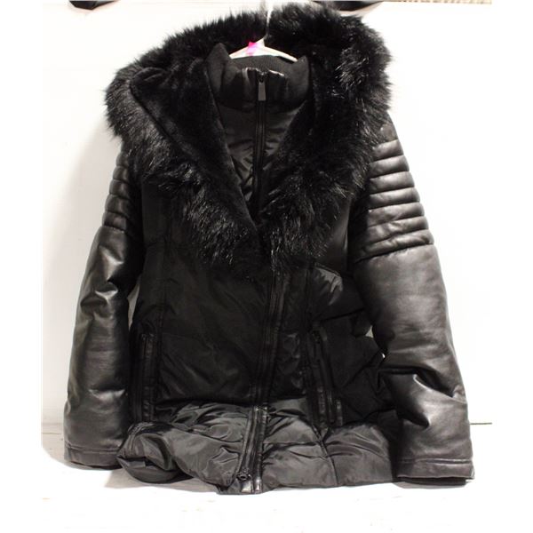 LADIES LARGE REITMANS BLACK WINTER JACKET