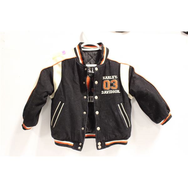 UNCLAIMED KIDS HARLEY DAVIDSON JACKET
