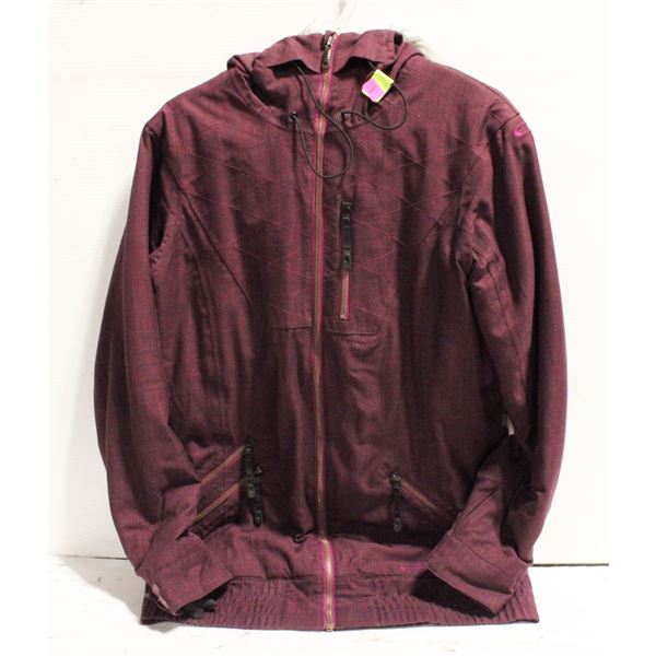 LADIES PURPLE OAKLEY MED WINTER PARKA