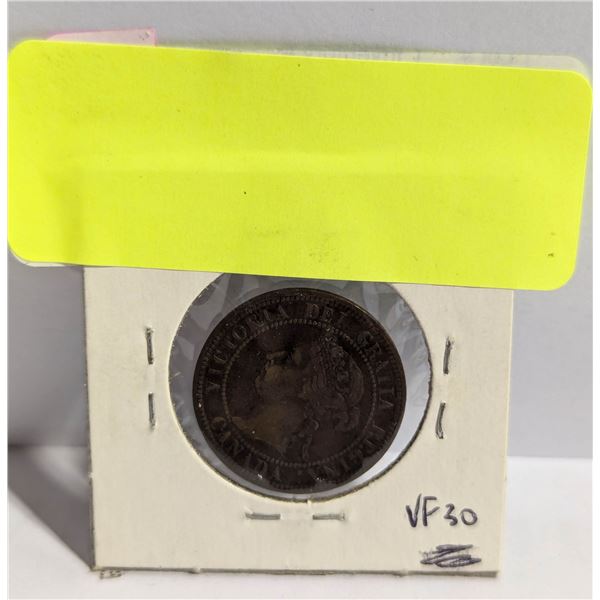 1901 CANADA LARGE 1 CENT COIN