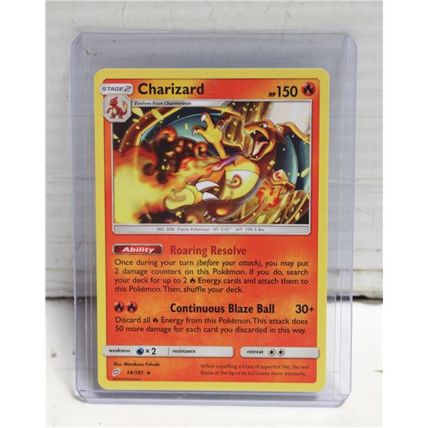 POKEMON CHARIZARD 14/181 NEAR MINT/MINT CARD