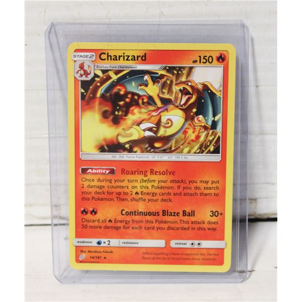 POKEMON CHARIZARD 14/181 NEAR MINT/MINT CARD