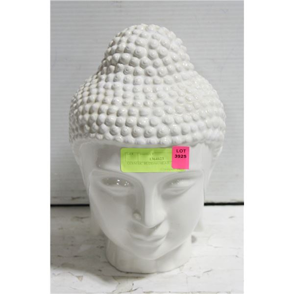 CERMAIC BUDDAH HEAD