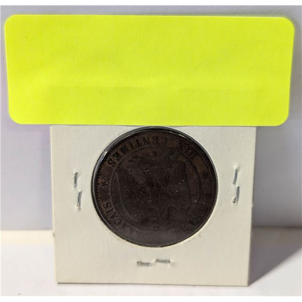 1856 FRANCE NAPOLEON III 10 CENTS COIN