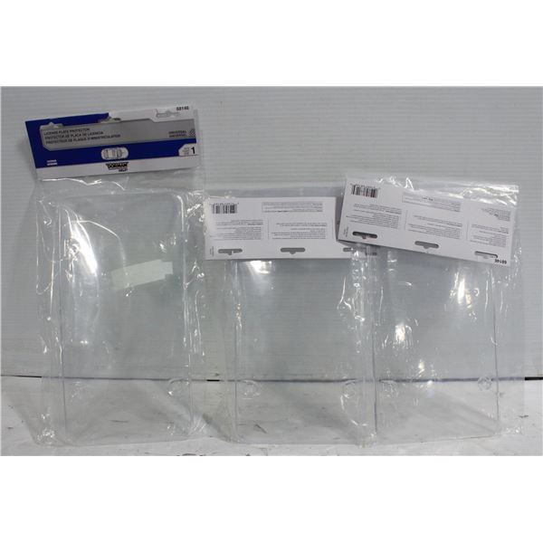 PACK OF 3 DORMAN LICENSE PLATE PROTECTOR