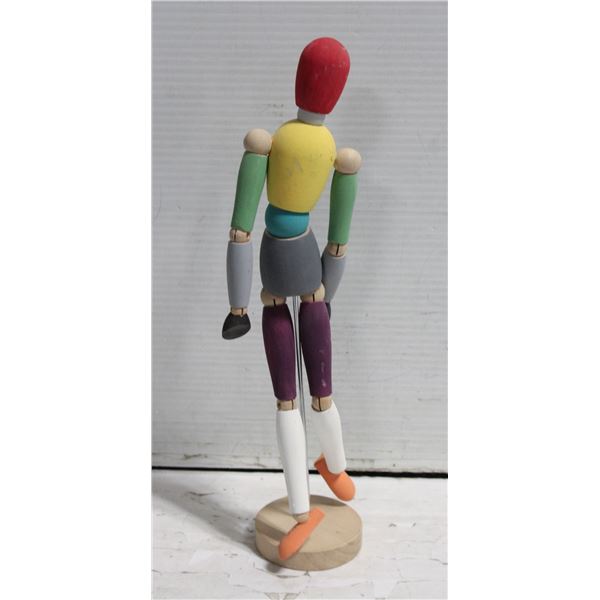 POSEABLE WOODEN DOLL