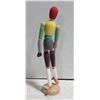 Image 1 : POSEABLE WOODEN DOLL