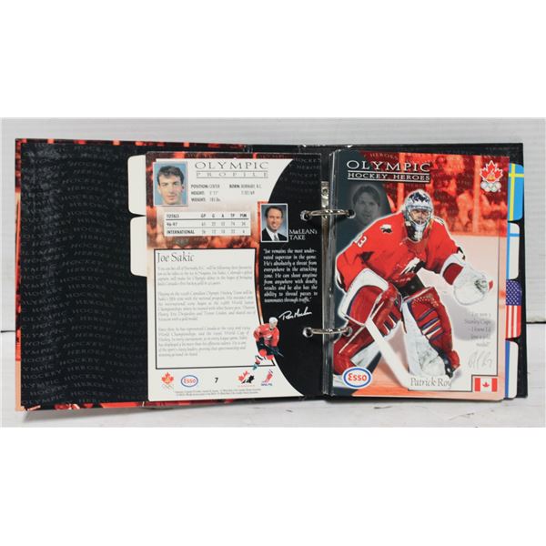 ESSO OLYMPIC HOCKEY HEROES BOOK