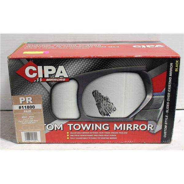 FORD CUSTOM TOWING MIRRORS