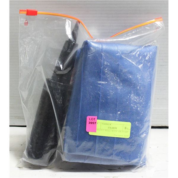 WORKOUT BALL WITH AIR PUMP